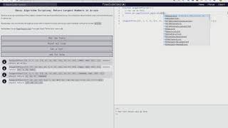 Basic Algorithm Scripting: Return Largest Numbers in Arrays