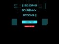 50 days 50 penny stocks day 1 finding the hidden gems pennystocks shorts viralshort forex crypto