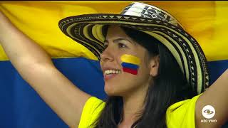 Colombia vs Polonia himno nacional