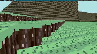 voxel engine test 3: collision engine fail