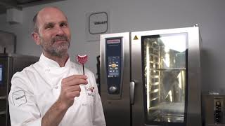 [RECETTE Les vergers Boiron] Sucette framboise coco à motif cryo par martin Lippo.