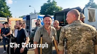 Over 100 Ukrainian soldiers return after Russia's largest prisoner swap since beginning of the war