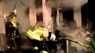 Brand im Landratsamt Emmendingen, 29.12.2014