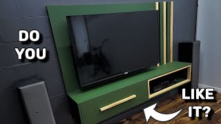 How to Build a Entertainment Center