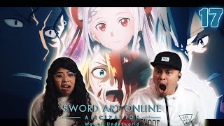 YUNA AND EIJI VS POH! Sword Art Online Alicization: War of the Underworld Episode 17 Reaction
