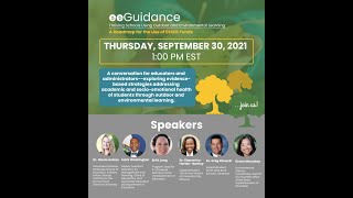 eeGUIDANCE: Thriving Schools Using Outdoor and Environmental Learning