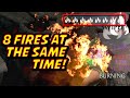 MK Mobile World Record! 8 Fire Debuffs AT THE SAME TIME!