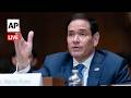 LIVE: Marco Rubio testifies before Senate on State Department’s 2027 budget request