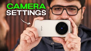 Vivo X300 Pro CAMERA SETTINGS