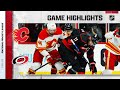 Flames @ Hurricanes 1/7/22 | NHL Highlights