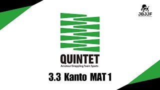 【Amateur QUINTET Kanto 2019】第1マット