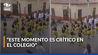 Desfile escolar en el Catatumbo tuvo que ser interrumpido por enfrentamiento armado: Habla rectora