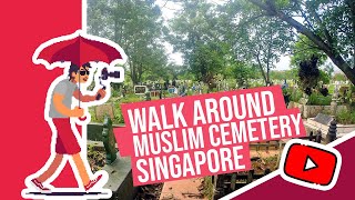 Pusara Aman Muslim Cemetery | Binaural ASMR Travel Walk