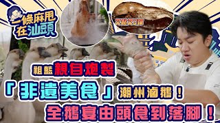 一條麻甩在汕頭｜祖藍親自炮製「非遺美食」潮州滷鵝！全鵝宴由頭食到落腳！｜汕頭 旅行 打卡 攻略｜王祖藍｜TVB綜藝