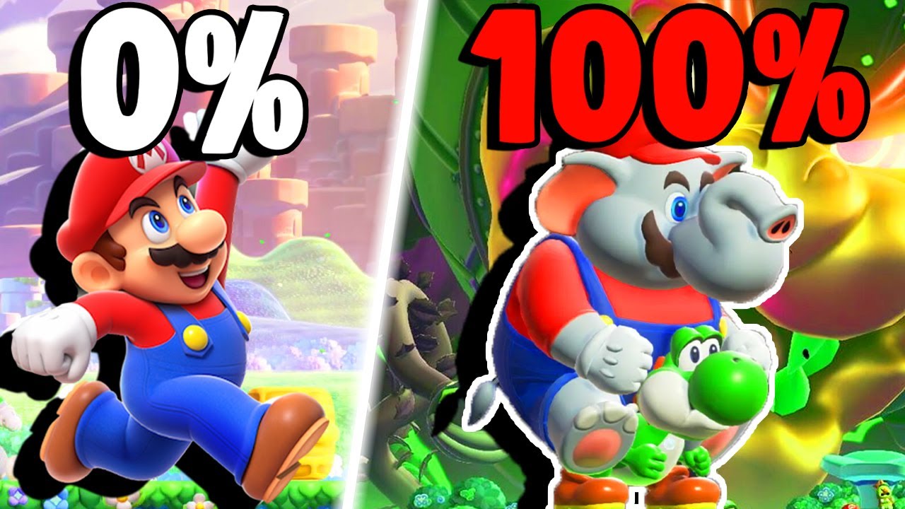 I 100%'d Super Mario Bros Wonder! The Best 2d Mario EVER! - YouTube