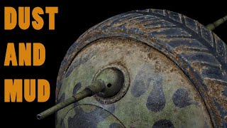 How To Paint Dust and Mud WITHOUT PIGMENTS - Soviet Ball Tank Sharotank (Miniart 1/35)