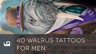 40 Walrus Tattoos For Men