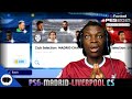 PSG x MADRID x LIVERPOOL CLUB SELECTIONS!!! PES MOBILE