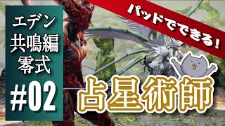 【FF14】エデン共鳴編零式２層 占星術師のためのパッドでできる！解説動画