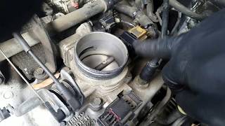 Jeep throttle position sensor replacement trick.  Was dying at lights, now it's fixed!