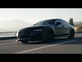 murdered out rs7 san francisco 4k