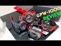 CASIO G-Shock GPW-1000 Review, Features, Functions - Designs