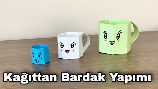 Paper Cup Making - Origami