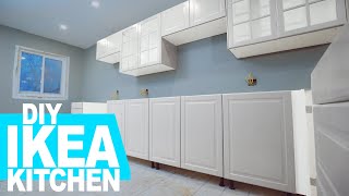 Save money by installing IKEA kitchen cabinets yourself