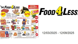 Food 4 Less Weekly Ad - 12/03/2025 - 12/09/2025