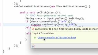 Tutorial 29 Set Gravity within Java YouTube