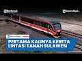 Presiden Jokowi Resmikan Jalur Kereta Pertama di Pulau Sulawesi