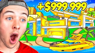 Spending $968,874 in RESORT TYCOON! (roblox)