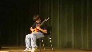 8th grader playing Eddie Van Halen's Eruption Solo