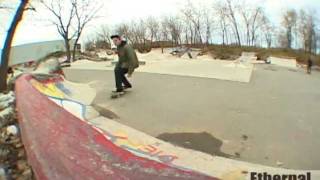 Ethernal Skate Films / Skateboard Video @ DIY Skatepark Projet 45 (P45 Montreal) - Late Summer 2011