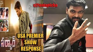 Sarkar Movie Telugu USA Premier Response