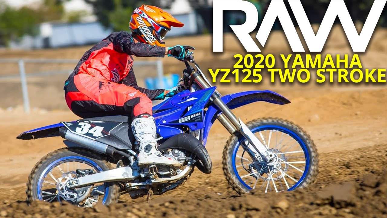 2020 Yamaha Yz125 Two Stroke Raw Motocross Motion Journal Bestmotosport
