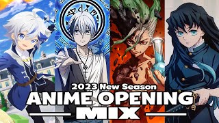 Anime Opening Music Mix | Anime Updating 2023 | Anime Opening Compilation 2023