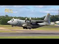 Lockheed C-130H Hercules from the Hellenic Air Force 747 departure RAF Fairford RIAT 2024