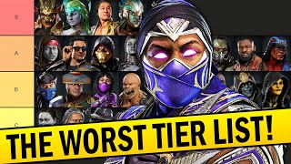 The Worst Mortal Kombat Tier List on YouTube!