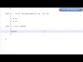 Java tutorials for beginners  9  Creating methods with parameters  in java program