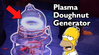 Shaping Plasma by Hand With the Royal Institution // Xenon Plasma Toroid