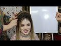 high volume ponytail bride reception party easy method for bigners decent beauty salon by amina.