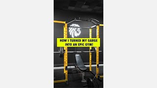 💪🏼 HOW I TURNED MY GARAGE INTO MY DREAM HOME GYM!