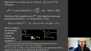 Integral Transforms Lecture 5: The Laplace Transform & Differential Equations. 2nd Year Lecture.