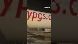 Pegasus'a ait Sabiha Gökçen - Mersin uçağı, Akdeniz semalarında 3 kez düşme tehlikesi yaşadı