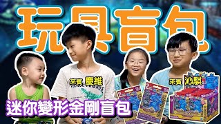 玩具盲包(Toys blind pack)迷你變形金剛盲包 卡車 砲塔 跑車 賽車 金鋼狼 食人魚 小朋友盲包 小朋友玩具｜幼姊宇鈞弟