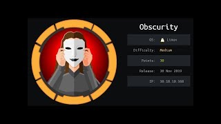 HackTheBox - Obscurity