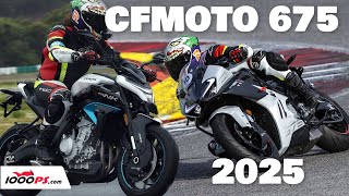 Review CFMOTO 675 SR-R \u0026 675 NK 2025 - Low budget three-cylinder!