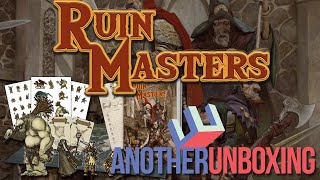 Ruin Masters by RiotMinds - Kickstarter Adventurer's Pledge - Another Unboxing and Rulebook Flipthru