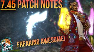 Patch 7.45 PATCH NOTES! Condensed Summary! [FFXIV 7.45]
